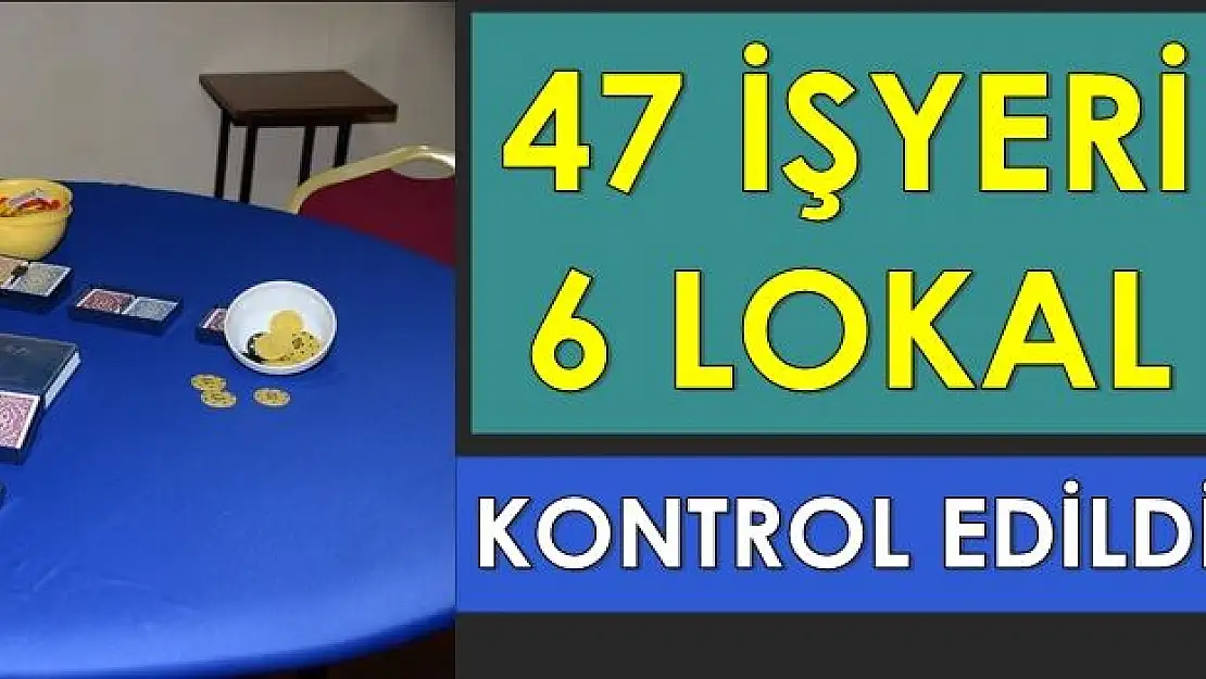 Bartın'da Kumar ve tombala denetimi