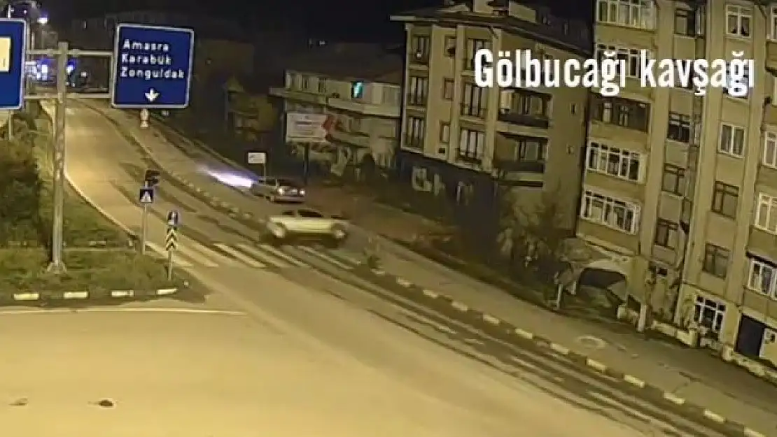 Bartın'da meydan gelen kazalar mobesede