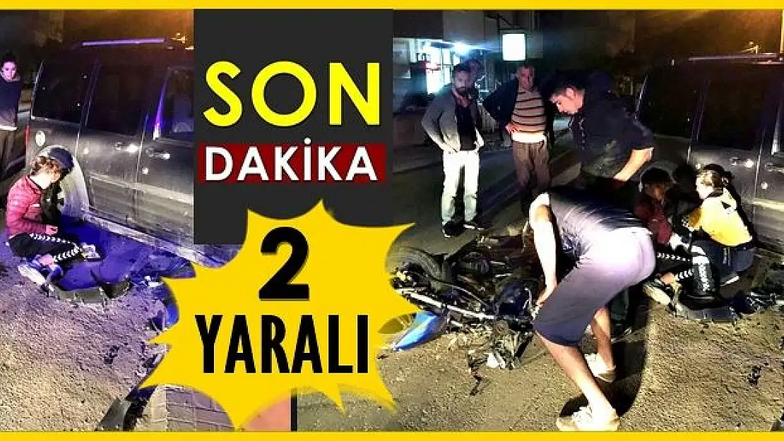 Bartın'da motosiklet kazası: 2 yaralı