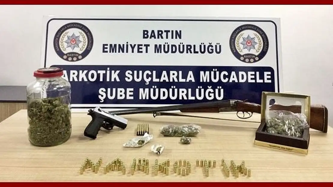 Bartın'da narkotik operasyon