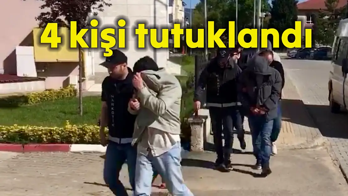 Bartın'da operasyon, 4 kişi tutuklandı