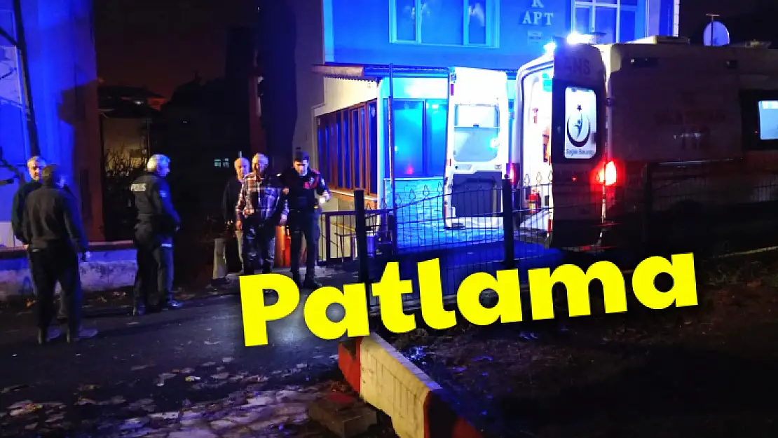 Bartın'da patlama sesi