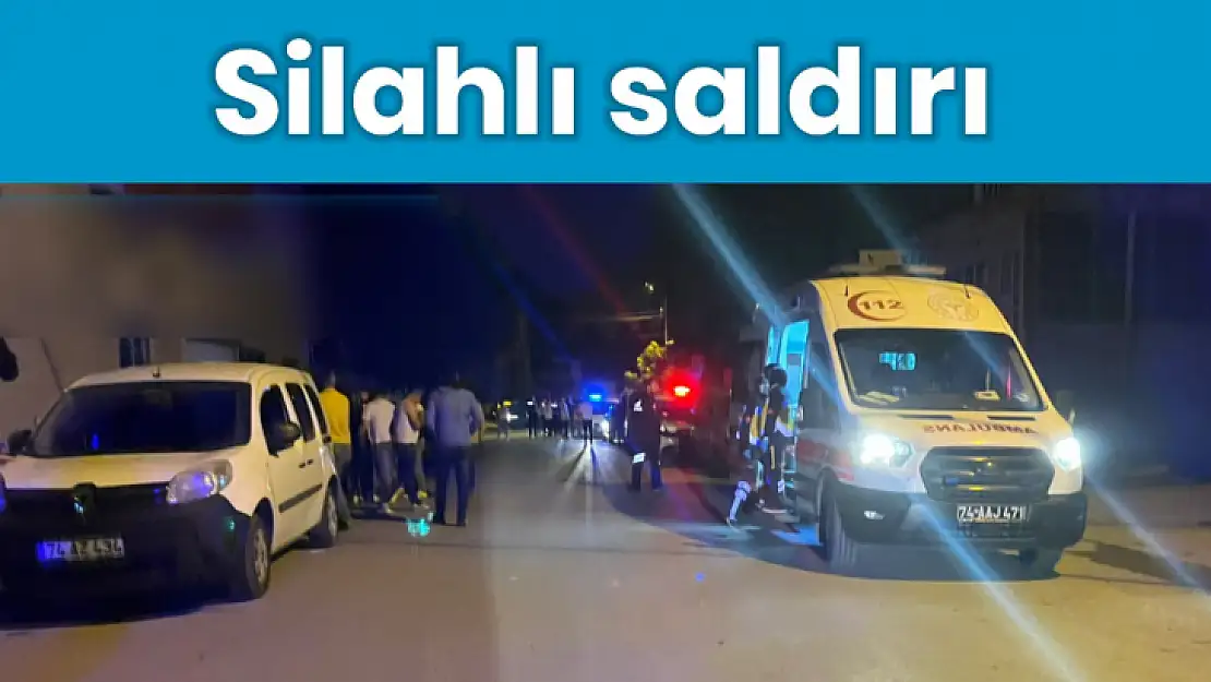 Bartın'da silahlı saldırı