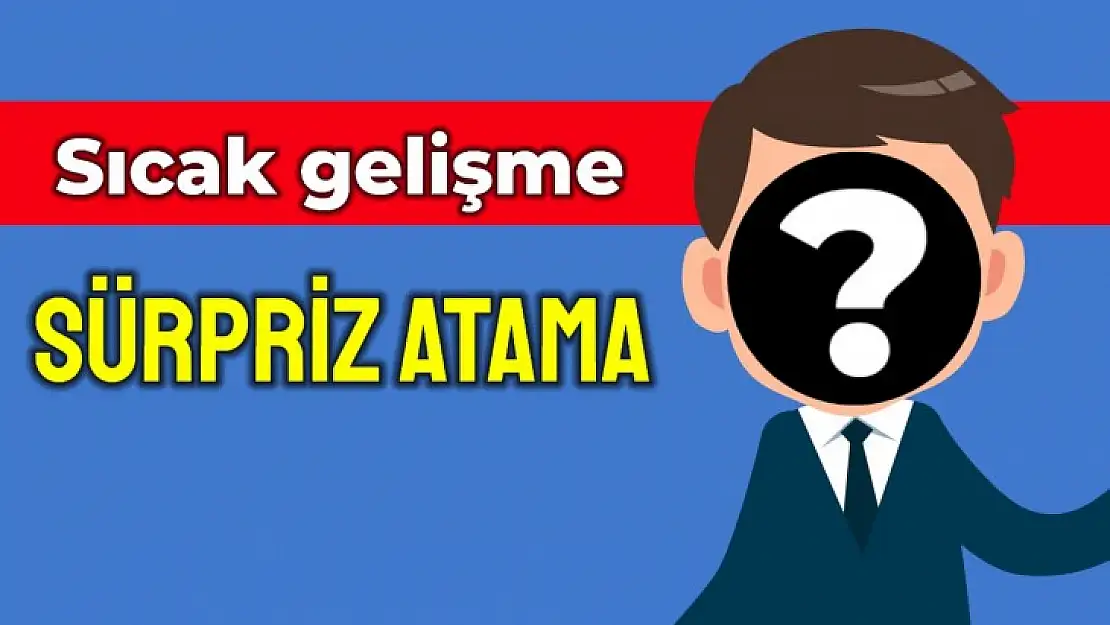 Bartın'da sürpriz atama kararı