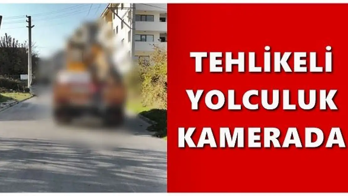 Bartın'da tehlikeli yolculuk