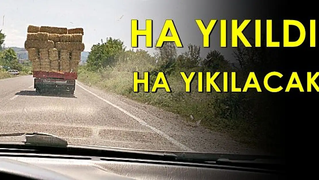 Bartın'da trafik canavarı böyle görüntülendi