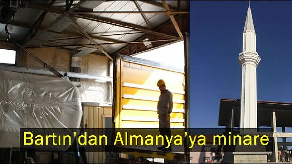 Bartın'da üretildi, Almanya'ya gönderildi