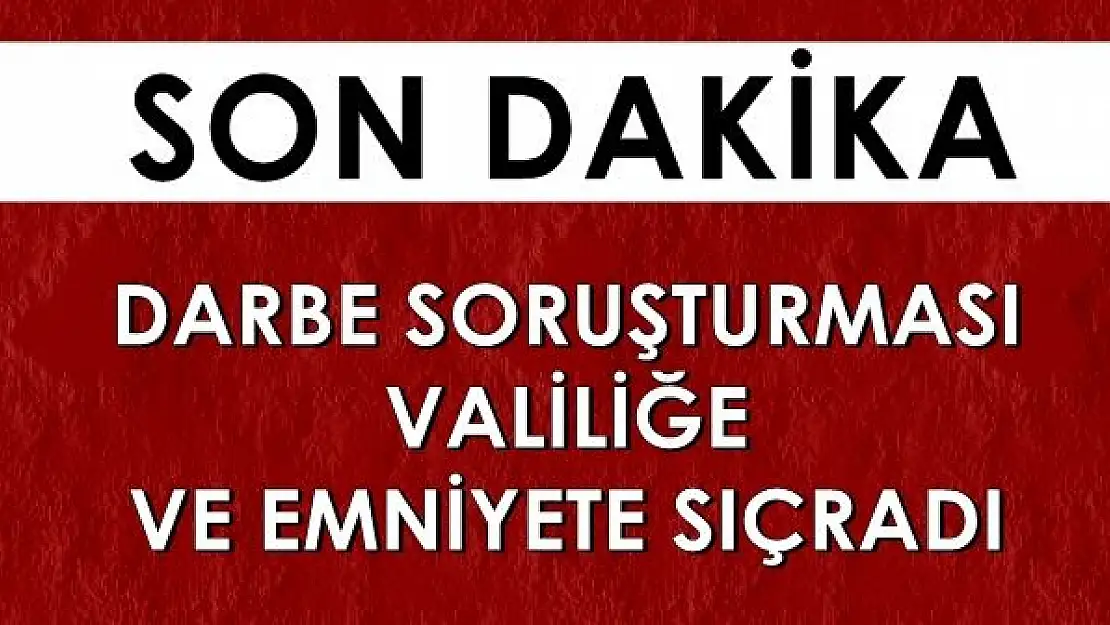 Bartın'da Vali yardımcısı ve 14 polis görevden uzaklaştırıldı