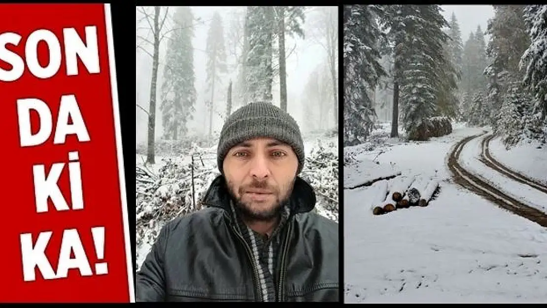 Bartın'da yaylalara ilk kar düştü