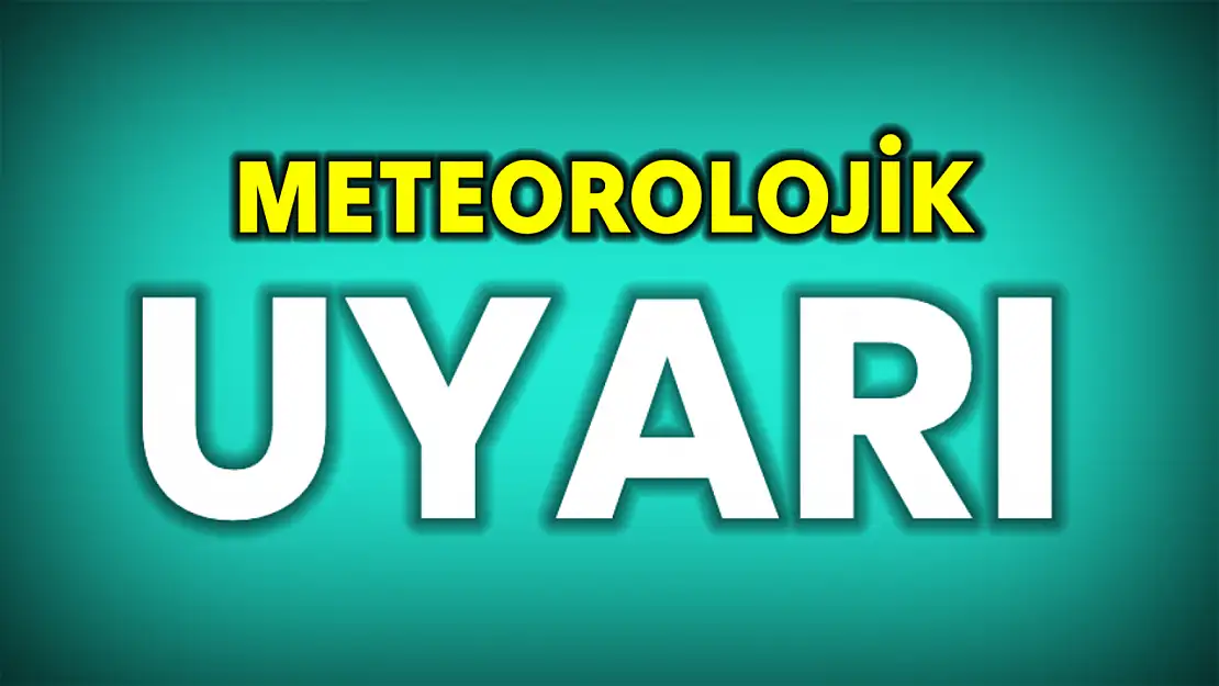 Bartın için meteorolojik uyarı