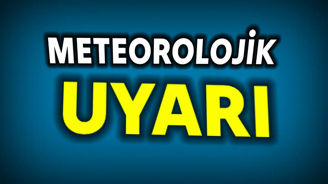 Bartın için meteorolojik uyarı