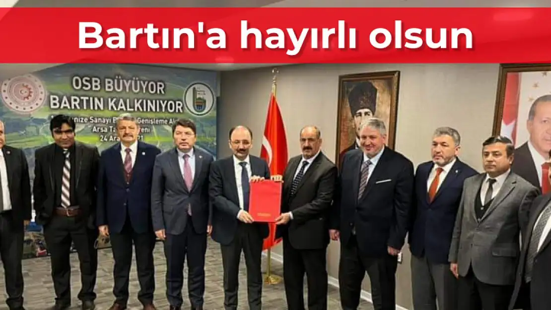 Bartın'ın en büyük fabrikası olacak
