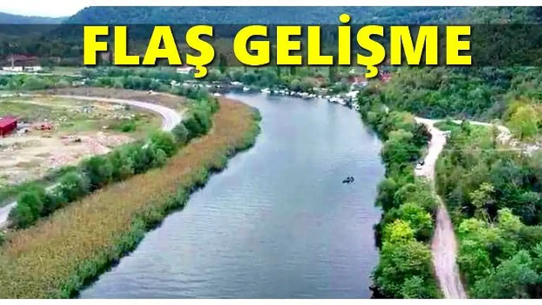 Bartın Irmağının önündeki en büyük engel kalktı