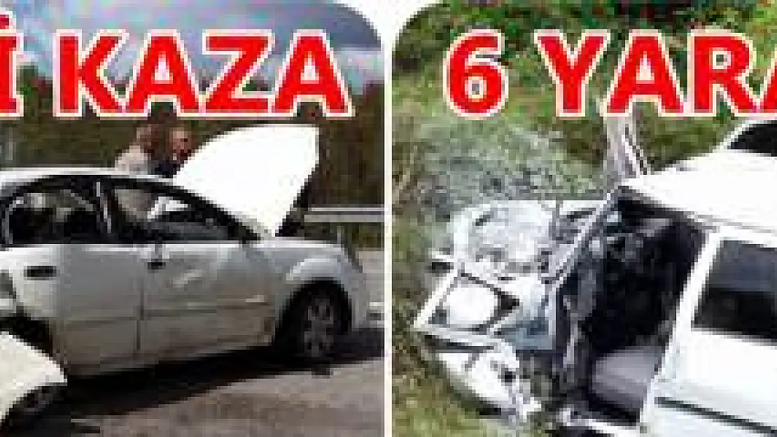 Bartın Karabük Yolunda Feci Kaza: 6 Yaralı 