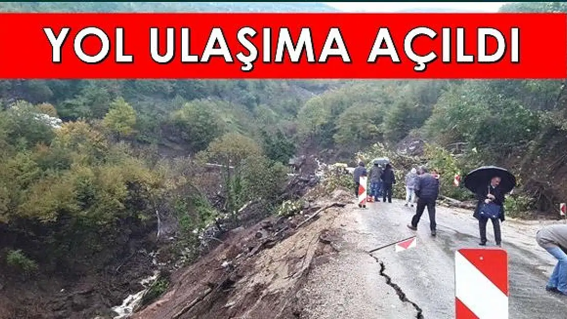 Bartın Kurucaşile Yolu ulaşıma açıldı