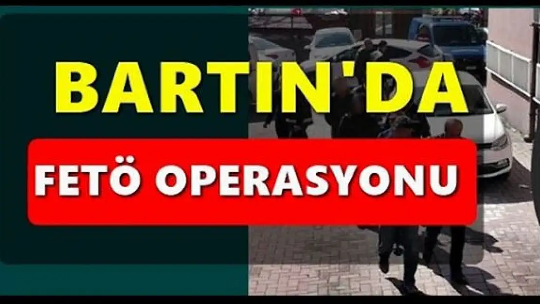 Bartın Merkezli 5 İlde Operasyon