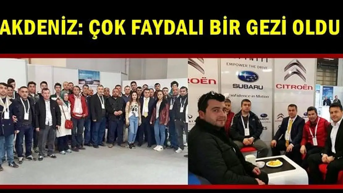Bartın MESO'dan 2 fuara birden gezi