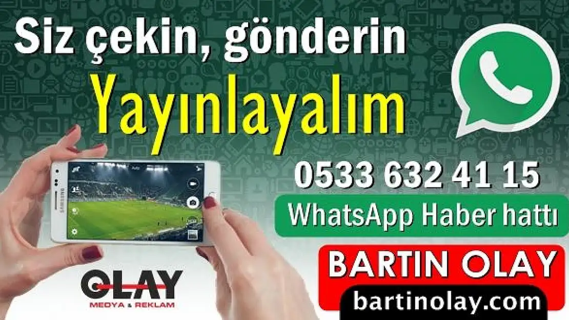 Bartın Olay'ın Whatsapp Haber hattı