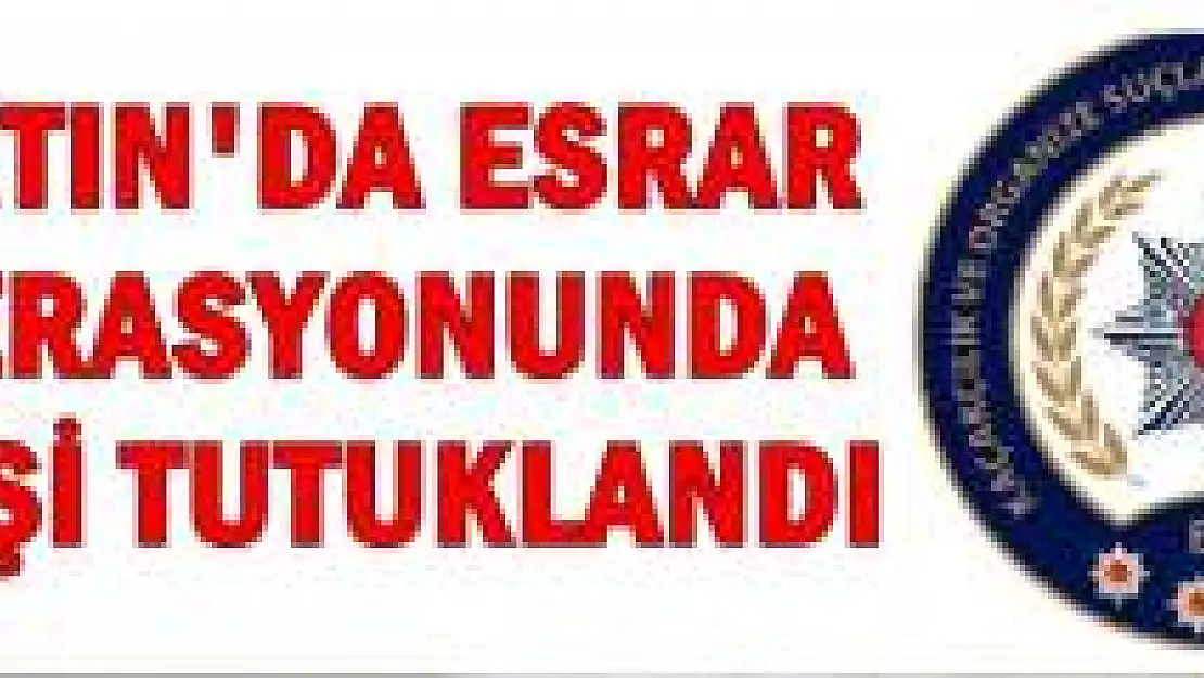 Bartın Polisinden esrar operasyonu