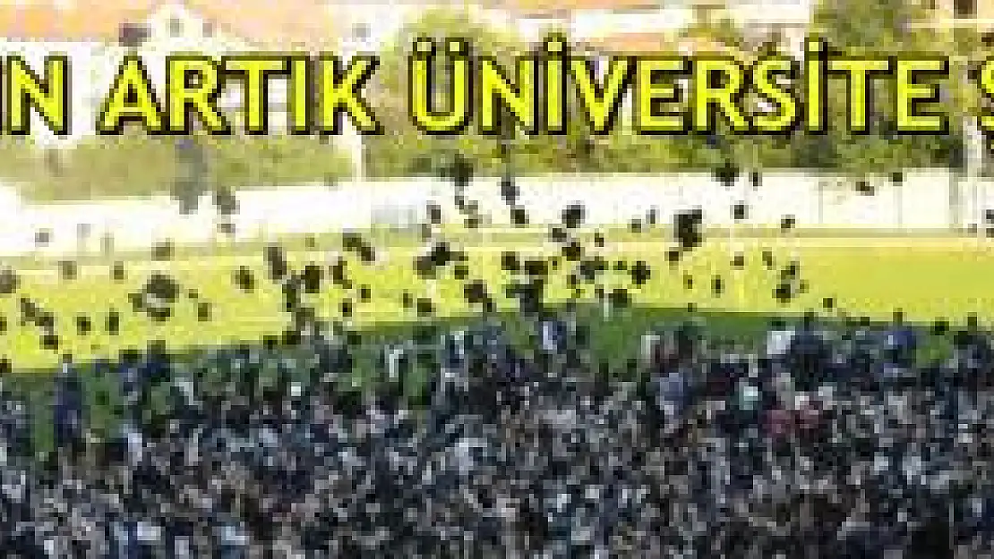 Bartın Üniversitesi 7. mezunlarını verdi