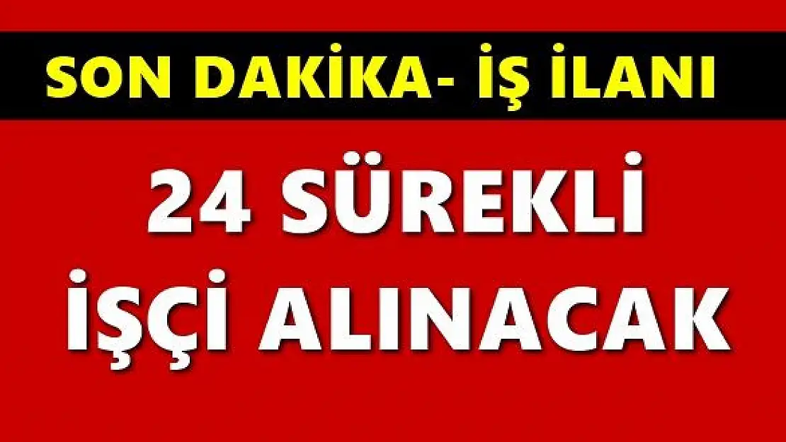 Bartın Üniversitesi işçi alacak