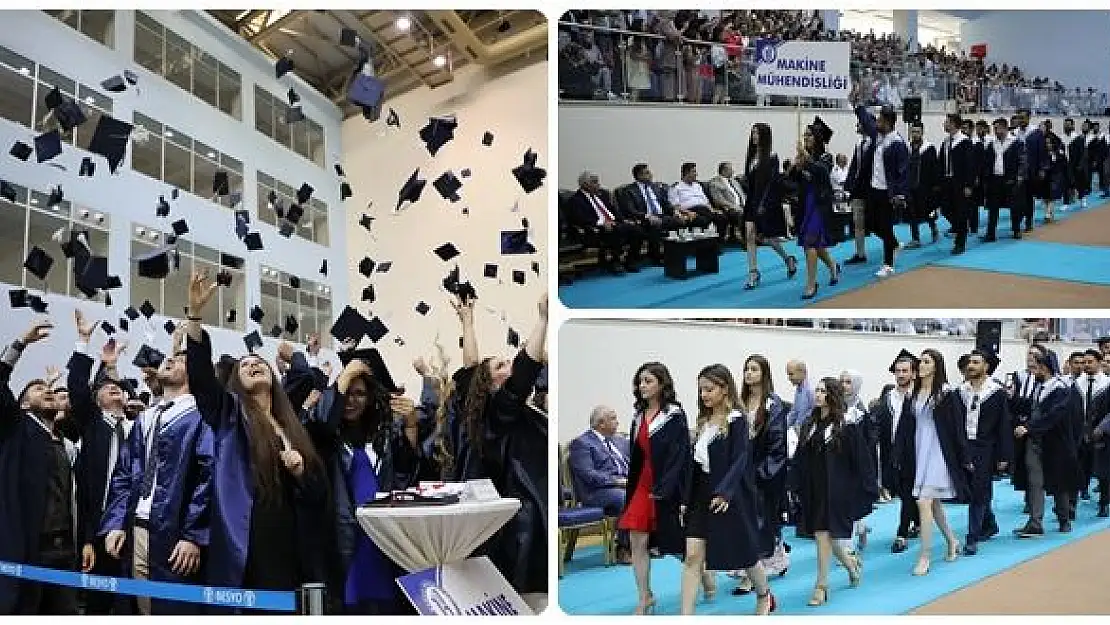 Bartın Üniversitesi'nde mezuniyet sevinci