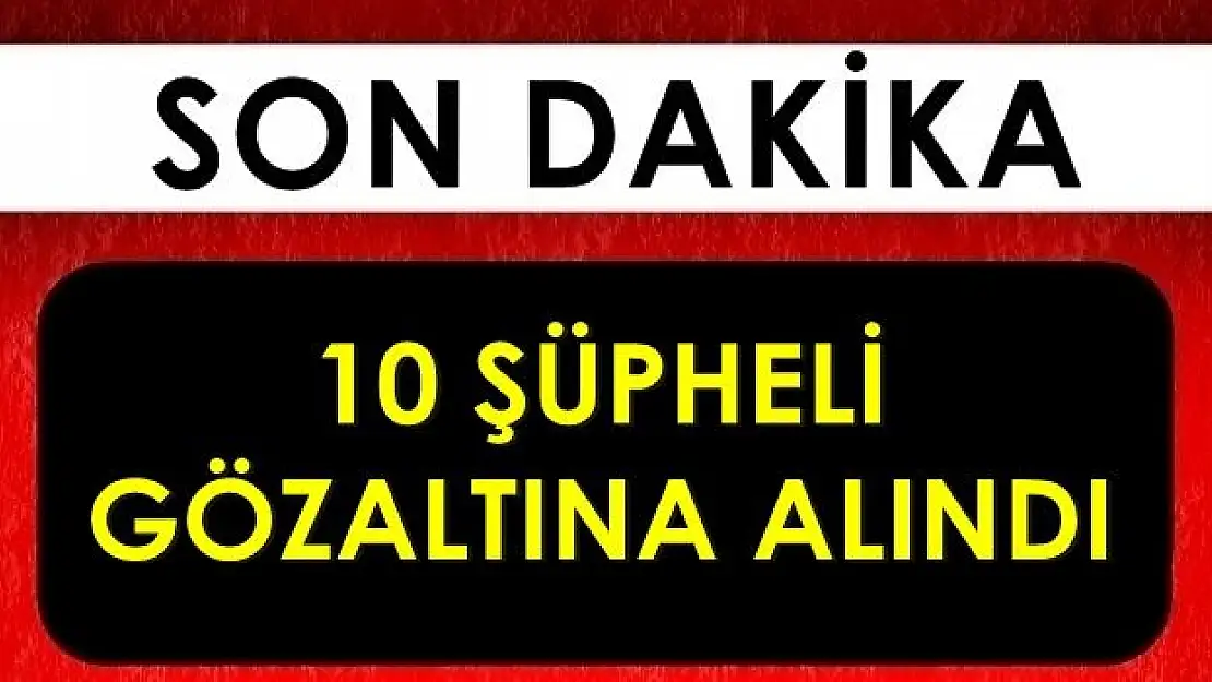  Bartın ve köylerinde FETÖ operasyonu