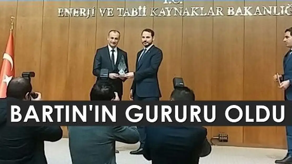 Bartınlı Mühendise Başarı Ödülü