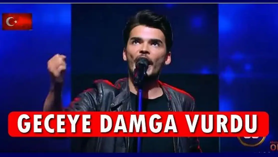 Bartınlı Sertan geceye damga vurdu