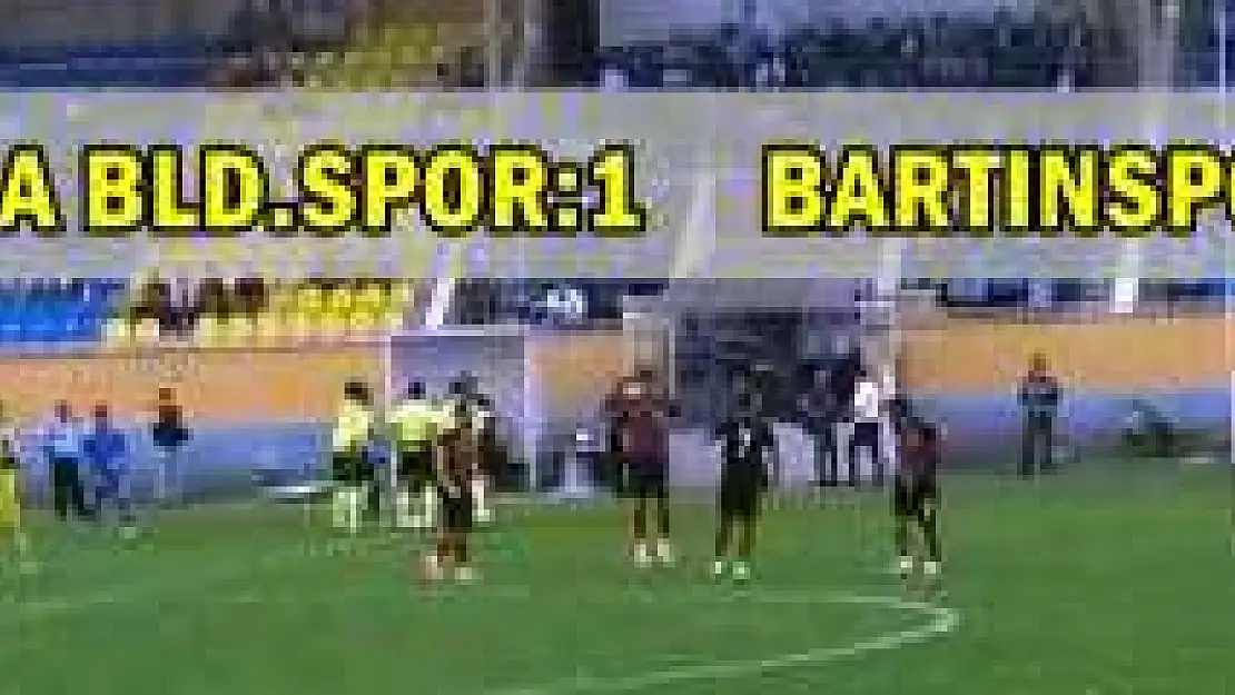 BARTINSPOR  FATSA'DAN 1 PUANLA DÖNÜYOR