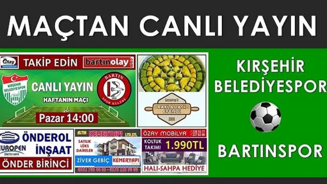 Bartınspor, Kırşehir'den bir puanla döndü 