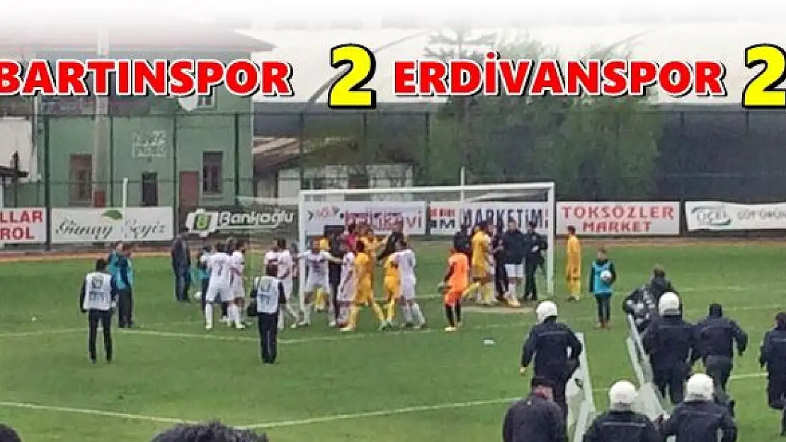 Bartınspor beraberliği zor kurtardı