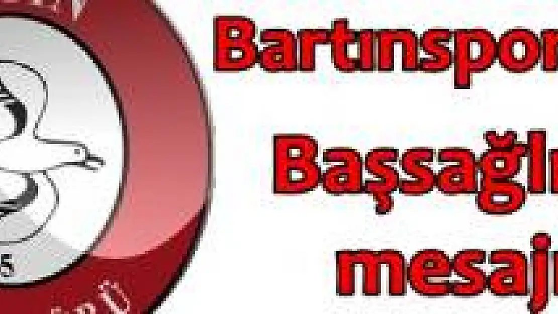 Bartınspor'dan Özdemir'e başsağlığı mesajı