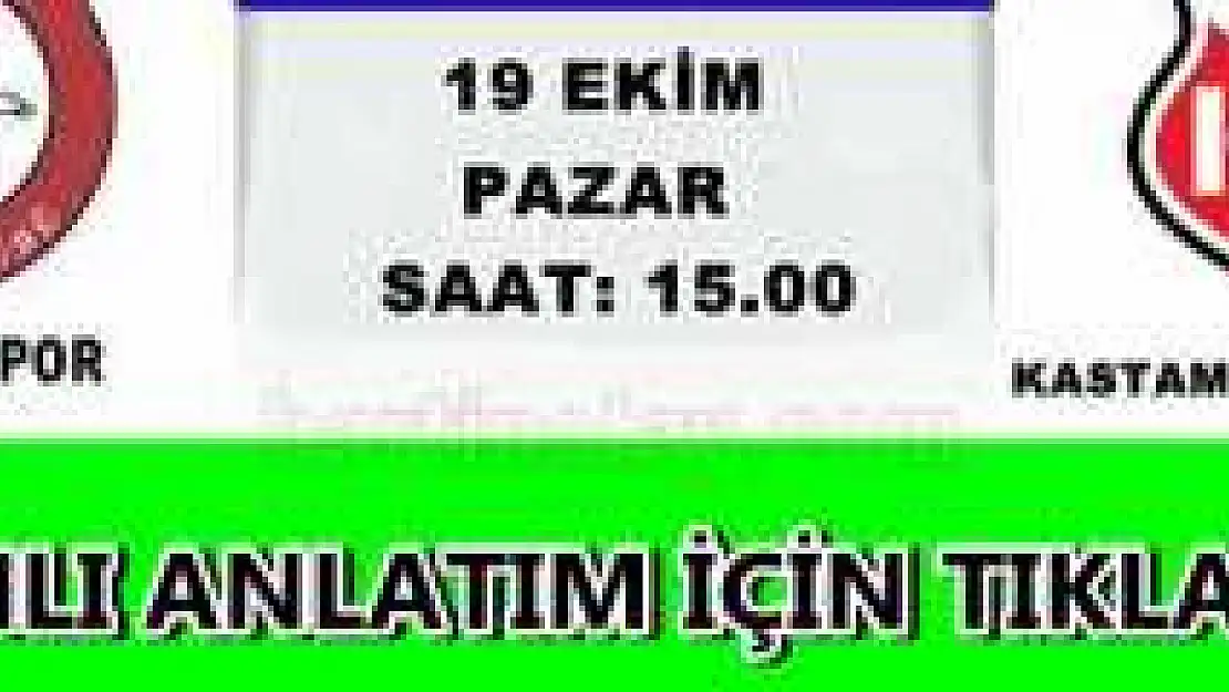 Bartınspor Kastamonuspor Canlı Anlatım