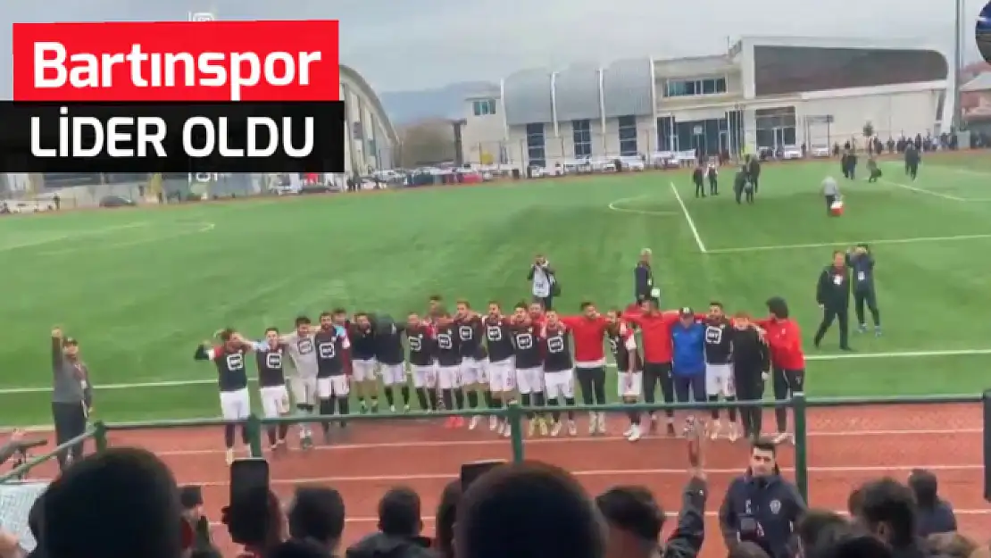 Bartınspor liderliğe yükseldi