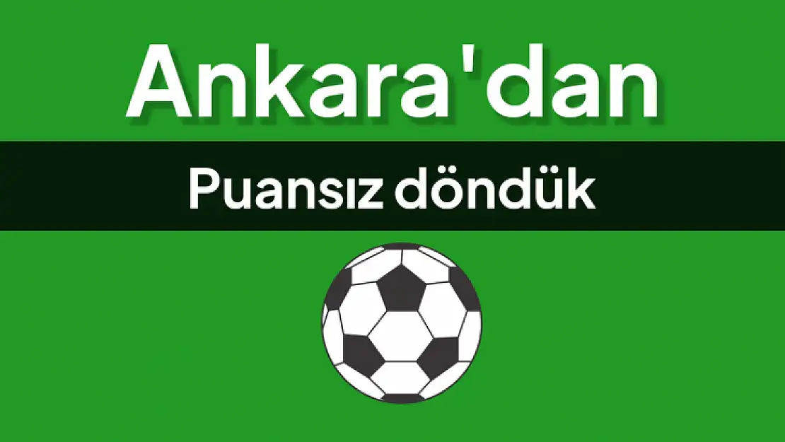 Bartınspor Sincan ile karşılaştı