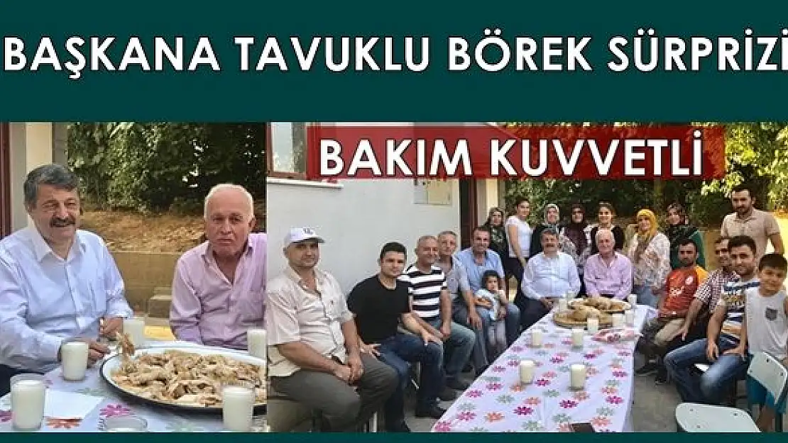 Başkan Akın Sivri Ailesine konuk oldu