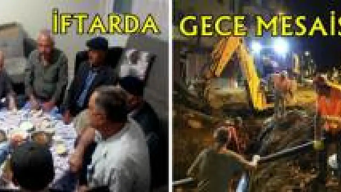 Başkan Karaman, iftarını halk sofrasında açıyor