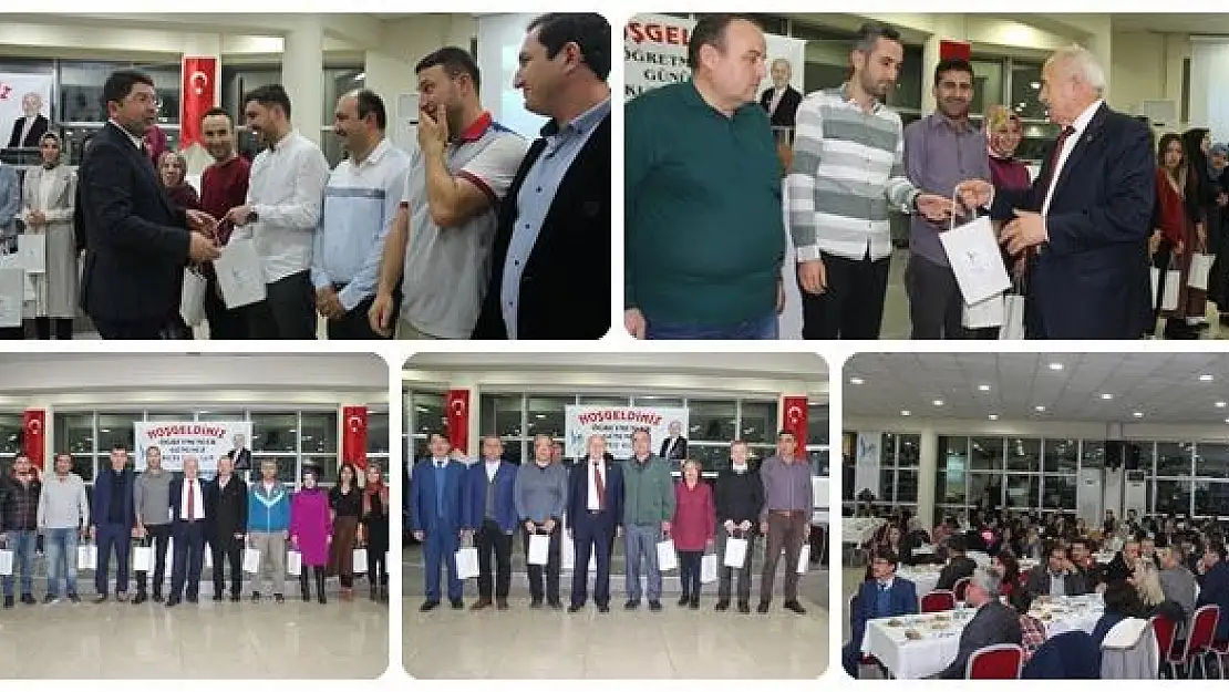 Başkan Karaman öğretmenleri yemekte ağırladı
