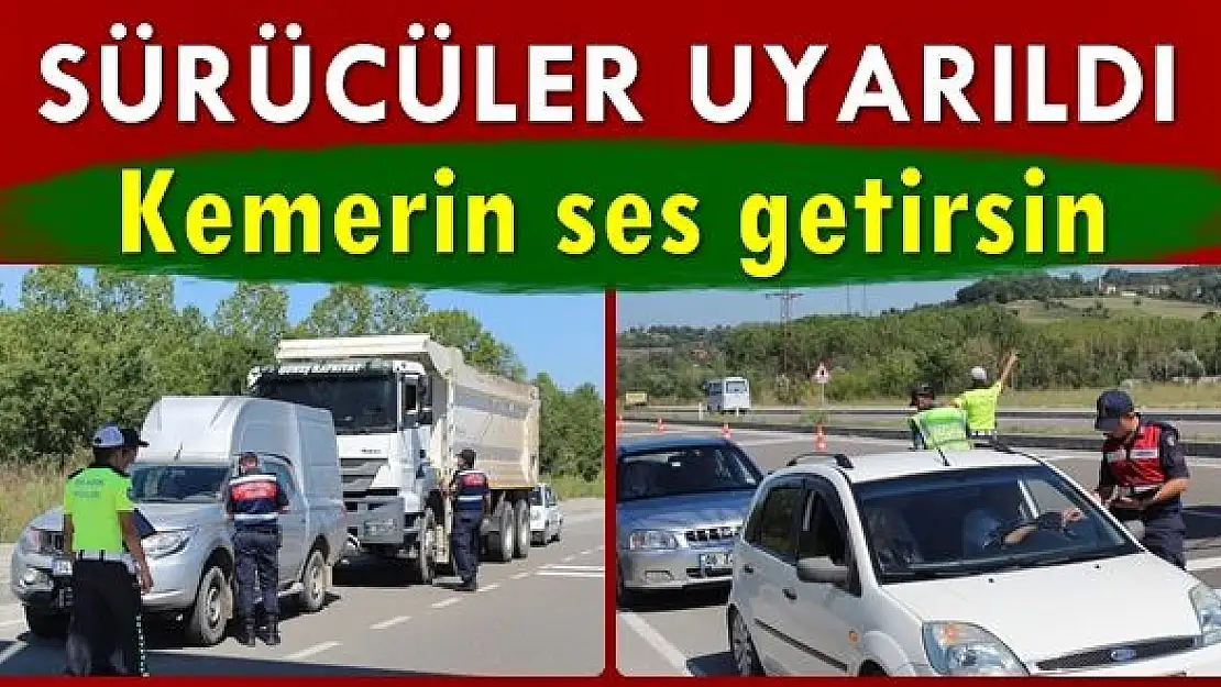 Bayram tatili uyarısı, Kemerin ses getirsin