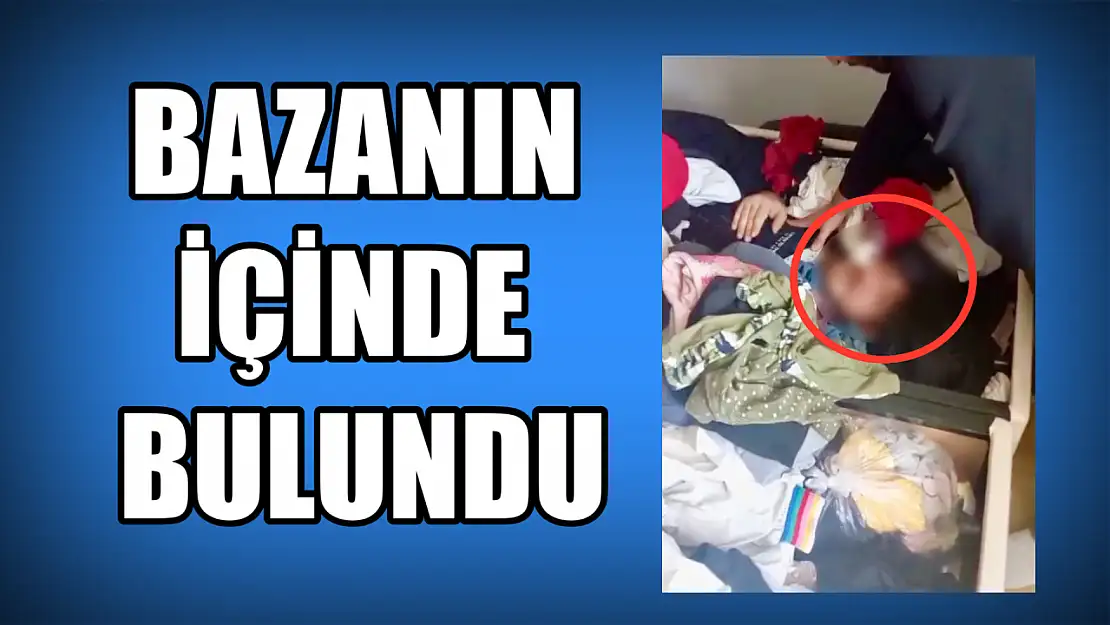 Bazanın içinde yakalandı