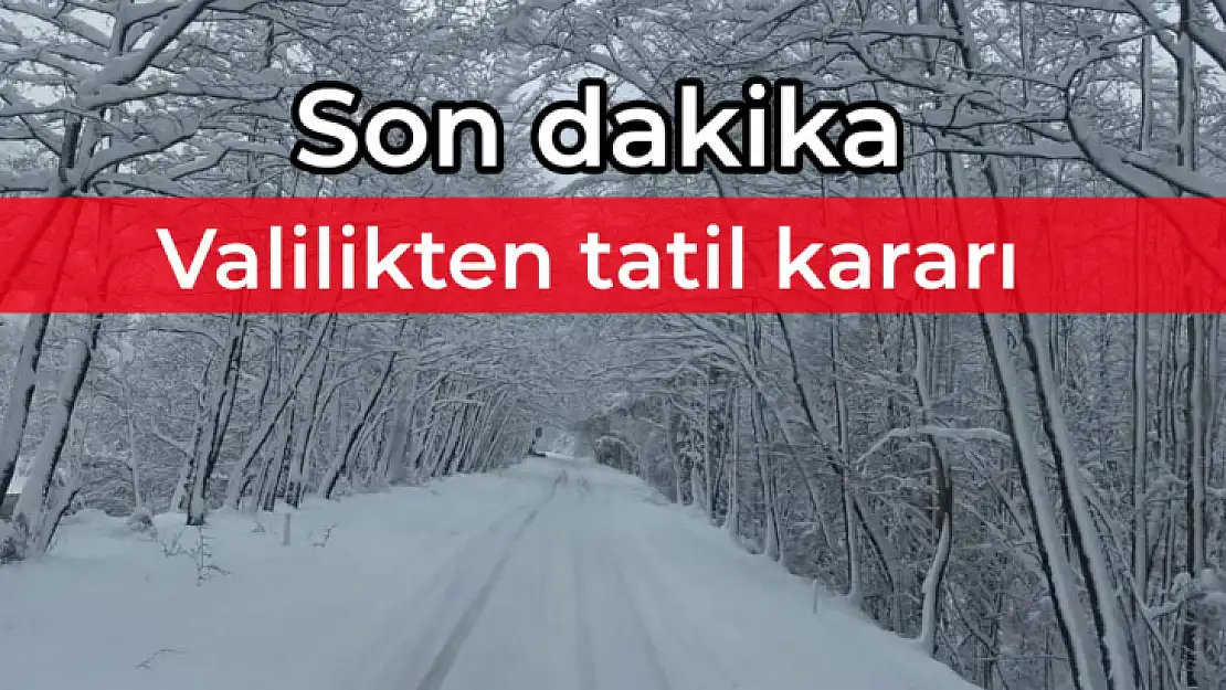 Beklenen tatil kararı geldi