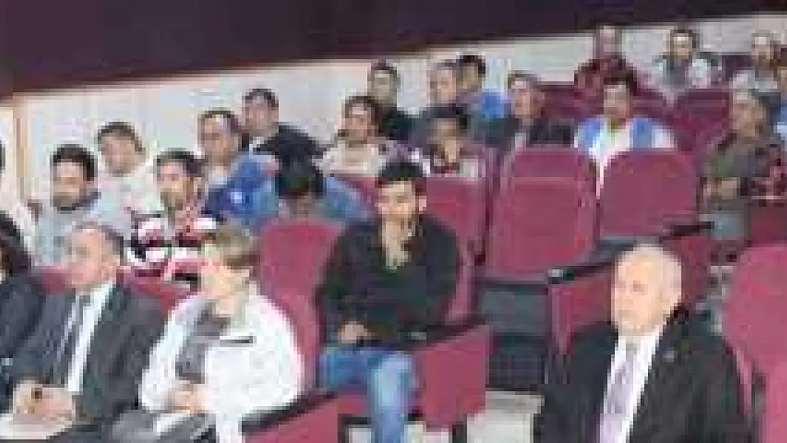 Belediye Personeline İş Güvenliği Semineri Verildi