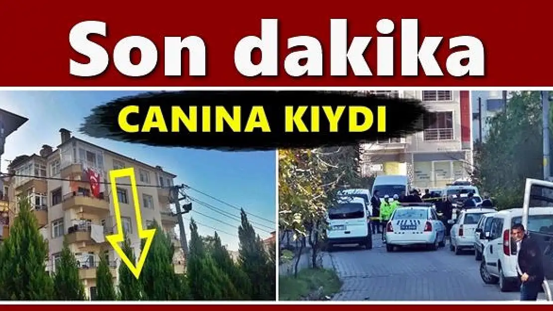 Beşinci kattan atladı