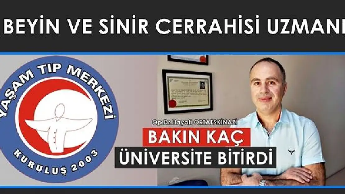 Beyin Cerrahisi uzmanının okuma aşkı