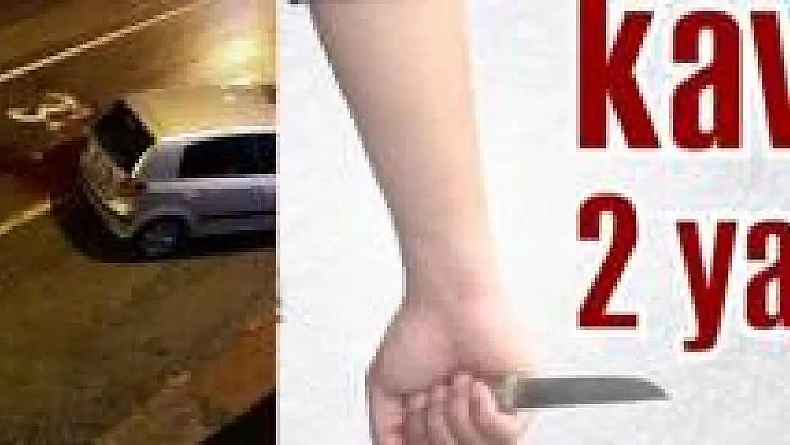 Bıçaklı kavgada 2 kişi yaralandı