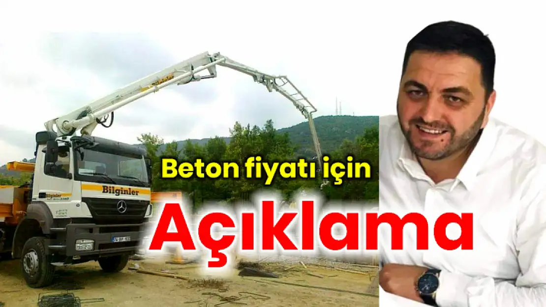 Bilginlerden hazır beton açıklaması