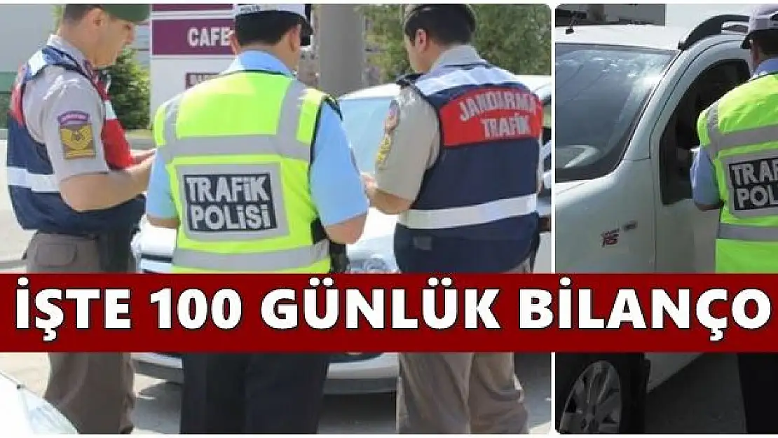 Bin sürücüye ceza kesildi