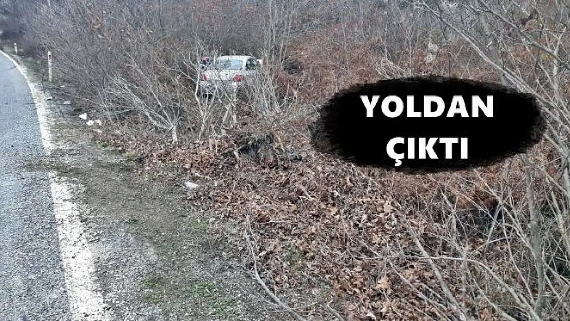 Bir anlık dikkatsizlik sonucunda kaza