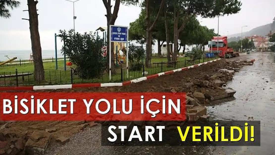 Bisiklet Yolu İçin Start Verildi